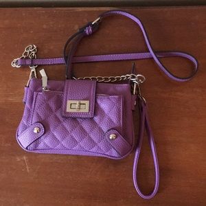 Charming charlie purple purse Clearance